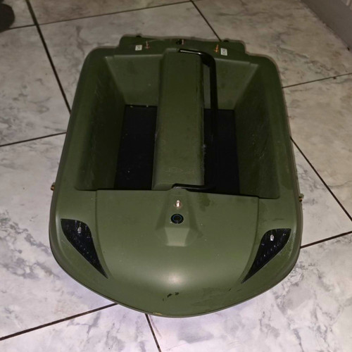 Green fishing bait boat - bait,